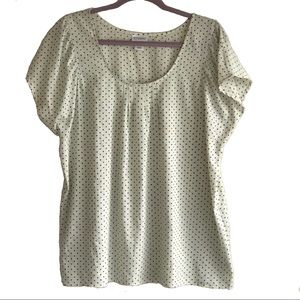 Motherhood Maternity Polka Dot Blouse